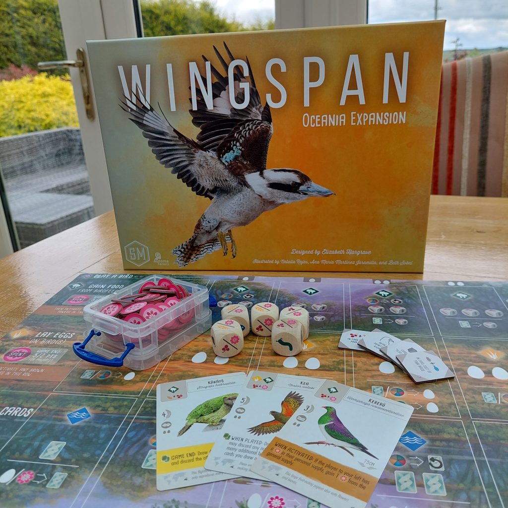 Insert for Wingspan, European & Oceania Expansions pre-assembled